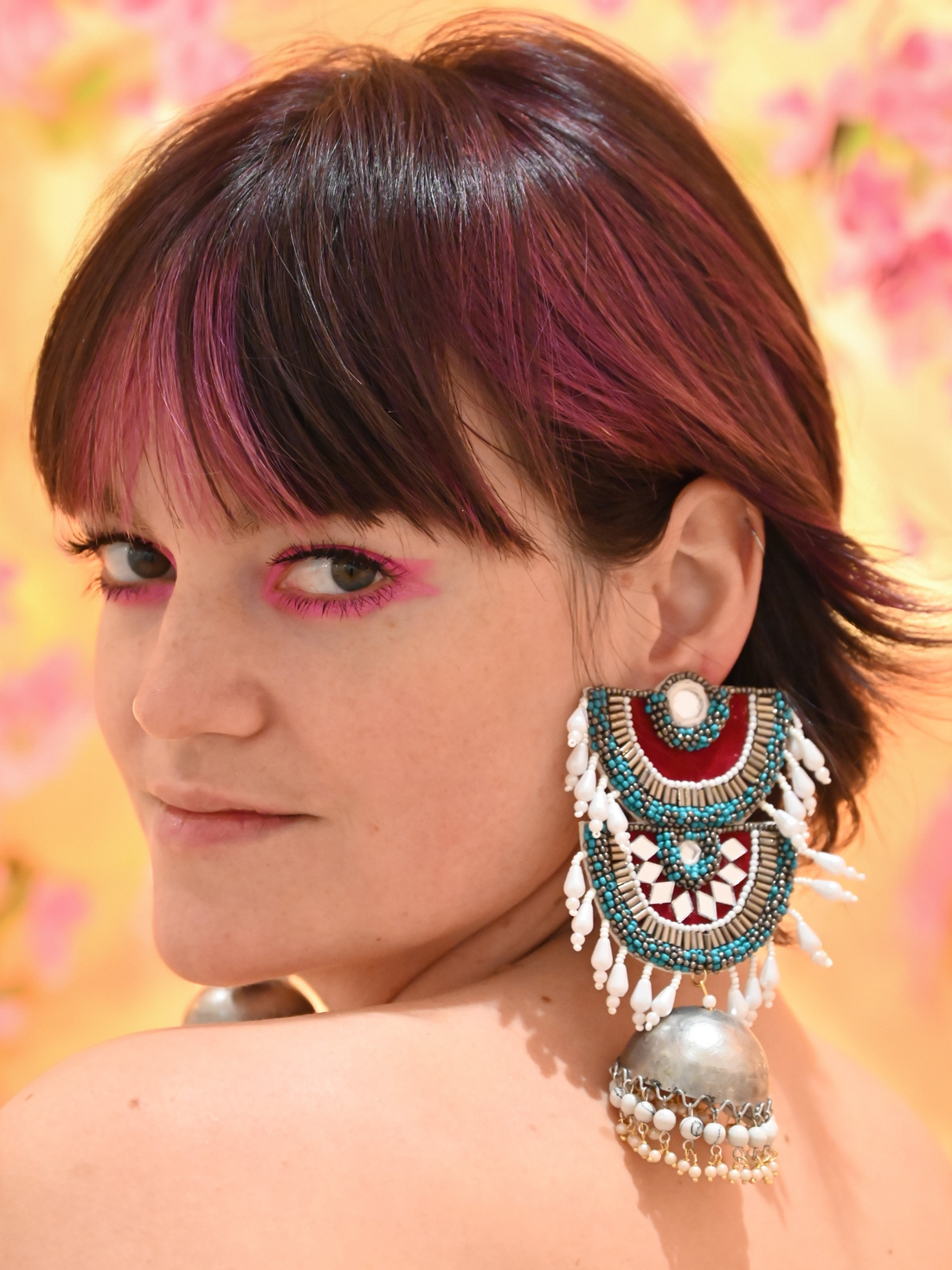 How to Style Statement Earrings