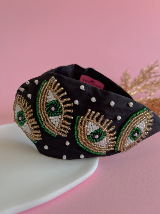 Laura Evil Eye Headband