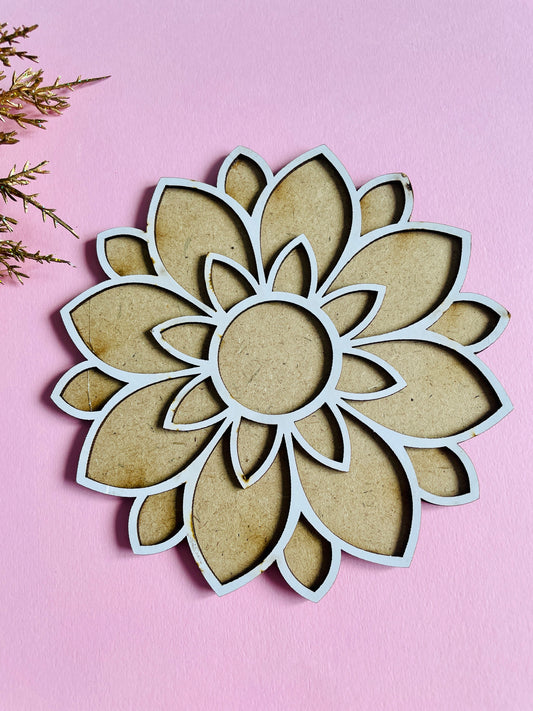 MDF cutout Rangoli