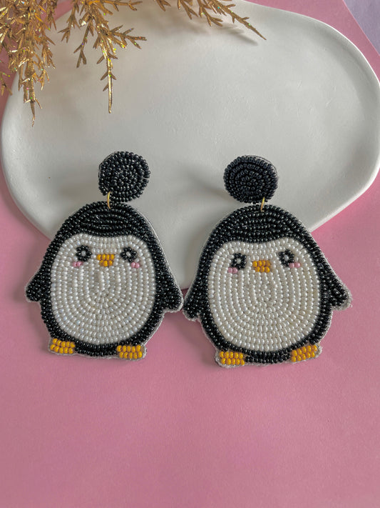 Penguin Earrings