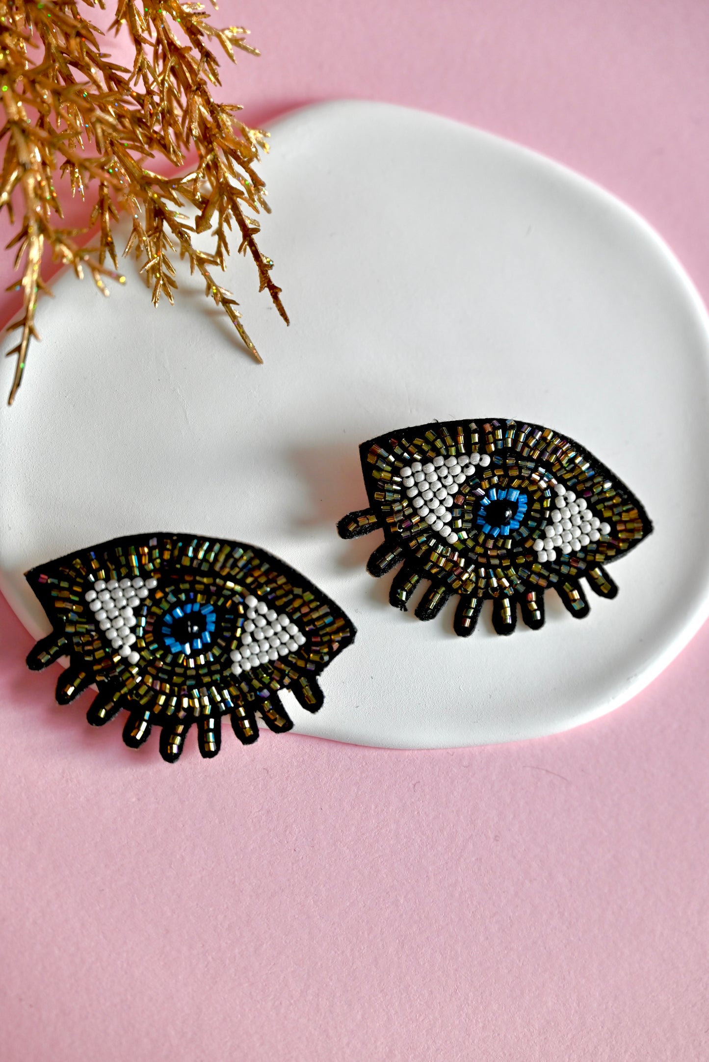 Noor Evil Eye Earrings